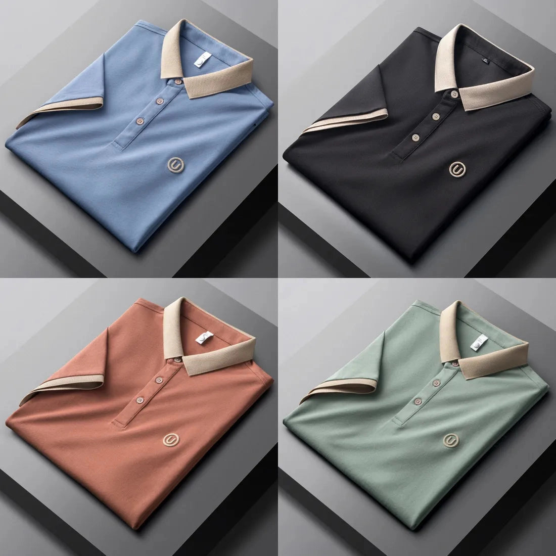 Premium Polo T-shirt - Pack of 4 (TSP-22)