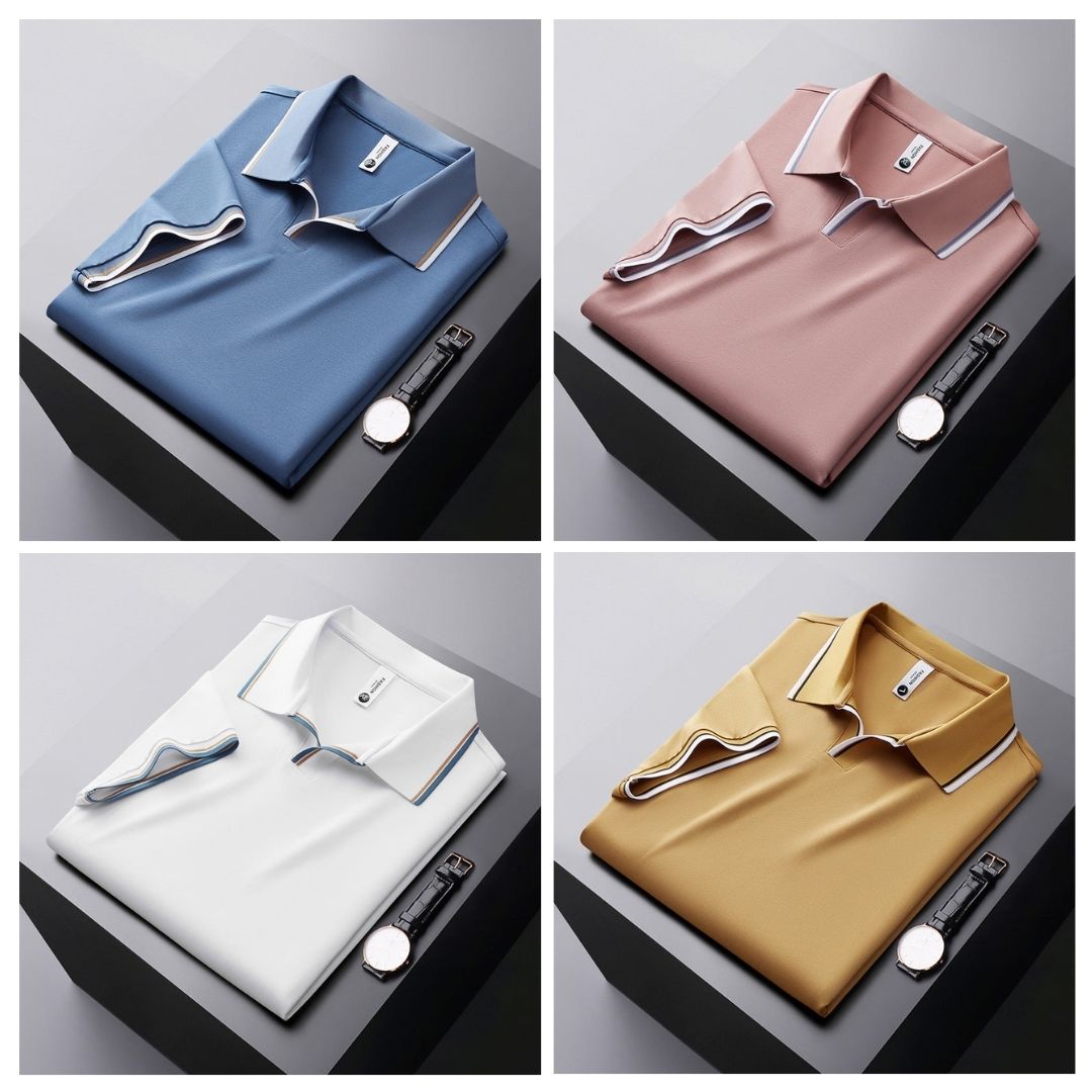 Premium Polo T-shirt - Pack of 4 (TSP-1)