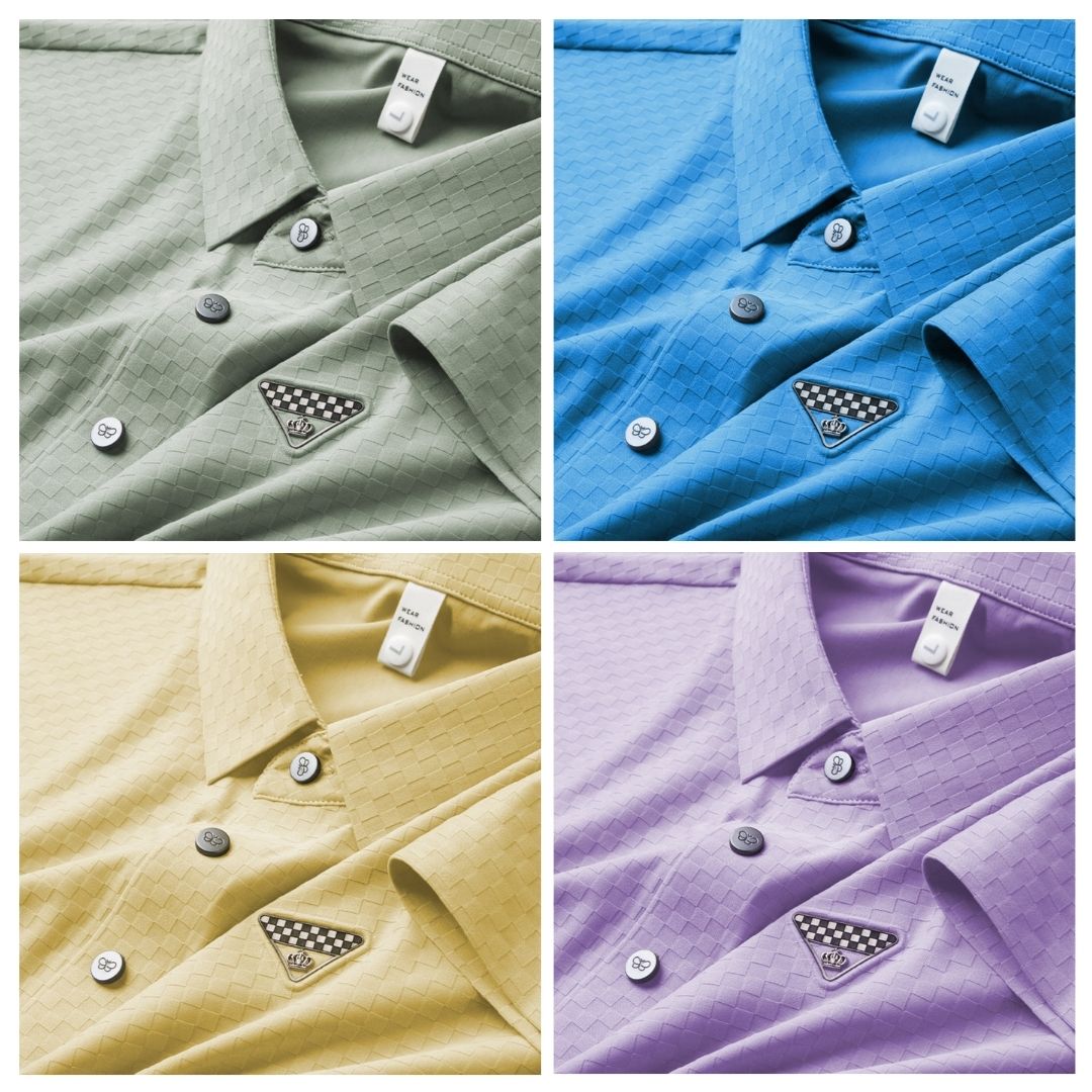 Pack of 4 Solid Colour Polo T-shirt (SCT-5)